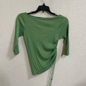 90’s Side-Scrunch Shirt